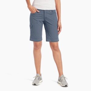 KUHL Splash 11" Shorts 22W Plus size Blue hiking outdoor UPF 50 quick dry pocket